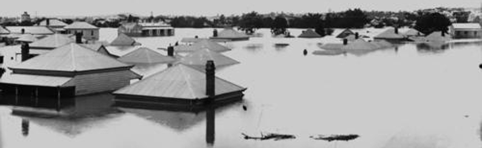Floods at Milton in 1893